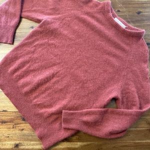 NakedCashmere Crewneck Dark Pink Sweater